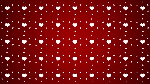 Stylized Heart Pattern Orbiting Clock 4K Seamless Loop Stock Footage 337816953