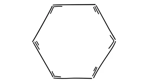 Stylized hexagonal frame on the alpha channel. Stock Footage 115731307