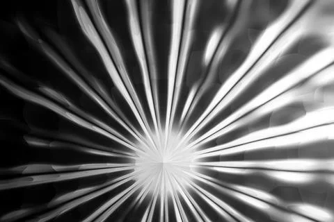 Stylized illustration of a star explosion or abstract image of the sun, graphic Illustrazione stock