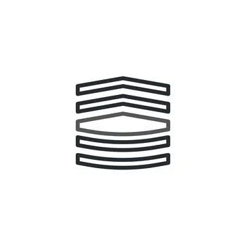 Stylized linear pattern composition depicting an abstract building or geome.. Stockillustratie