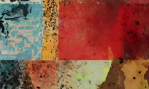 Stylized Minimal Grunge Texture Visual Stock Footage 294162146