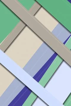 Stylized modern building facade viewed upward with repeating window frames .. Stock-Illustration