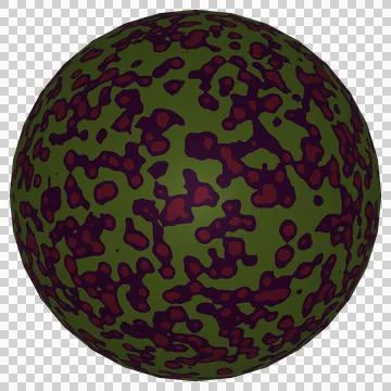 Stylized moon illustration Stock Illustration