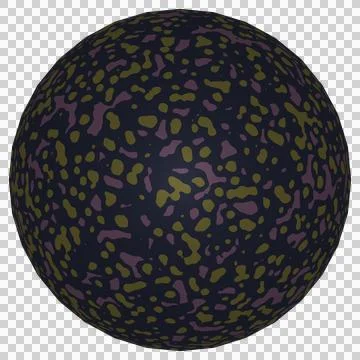 Stylized moon illustration Stock Illustration