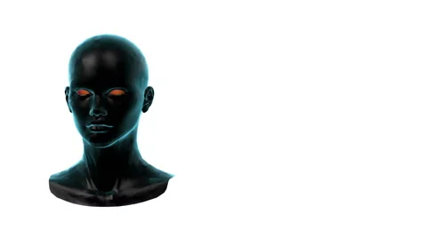 Stylized Morphing Faces - 4K Resolution Ultra HD Stock Footage 42108013