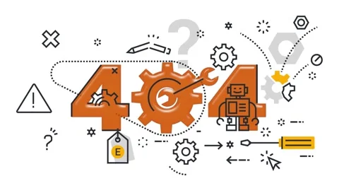 A stylized motion of innovation and technology with gears and icons. Stock Footage 340282449