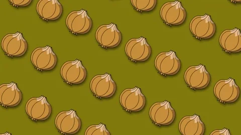 Stylized Onion Pattern Flowing Diagonal 4K Loop Background Видео 335686357