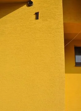 Stylized orange wall Stock Photos