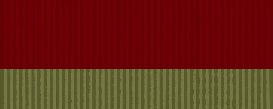 Stylized pattern featuring alternating red and green jagged stripes. Perfec.. Stock Illustration