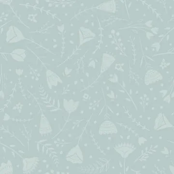 Stylized pattern, folk art, floral ornament in red and green colors. Symmetrical Illustrazione stock