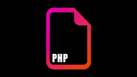Stylized PDF Document Icon 動画素材 280495671