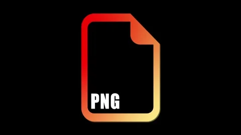 Stylized PDF Document Icon 動画素材 280495678