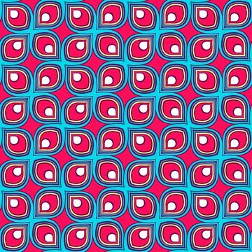 Stylized petals Illustrazione stock