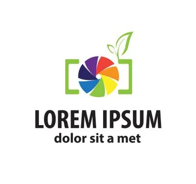 Stylized photo camera Stock Illustration