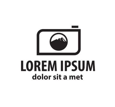Stylized photo camera Stock Illustration