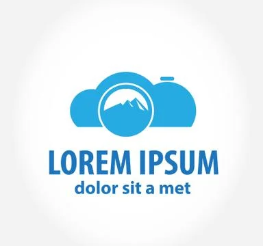 Stylized photo camera Stock Illustration