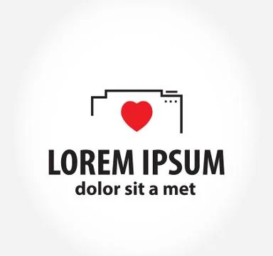 Stylized photo camera Stock Illustration