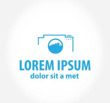 Stylized photo camera Stock Illustration