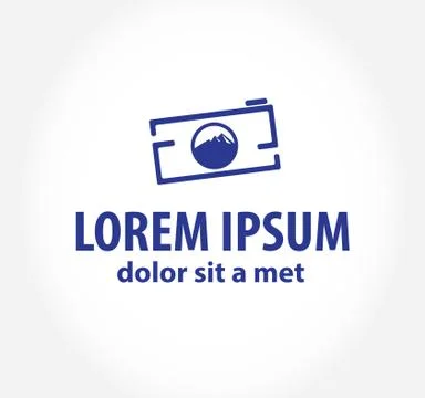 Stylized photo camera Stock Illustration