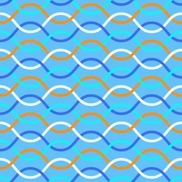 Stylized pool water. Stock Illustration
