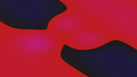 Stylized red "F" shape emerges against abstract red and black background Stock Footage 328914650