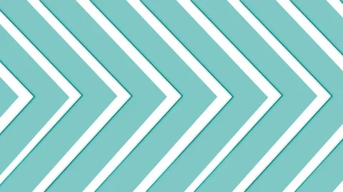 Stylized repeating chevron pattern geometric diagonal arrows across the fra.. Stock Footage 329842482