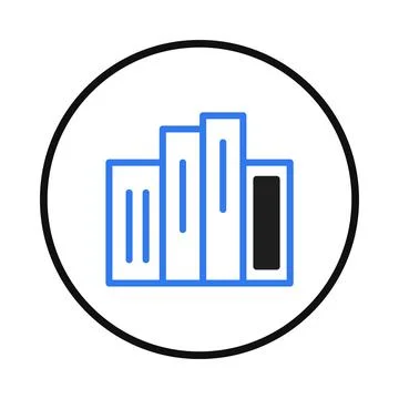 Stylized representation showcasing increasing growth and progress with geom.. Stock Illustration