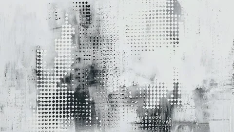 Stylized Retro Grunge Texture Display Stock Footage 293805902