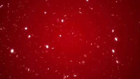 Stylized snowflakes falling on bright backdrop christmas background red 스톡 동영상 78706877
