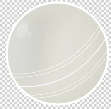 Stylized sphere floating in flat style showing curved dashed or solid lines on Stock Illustration