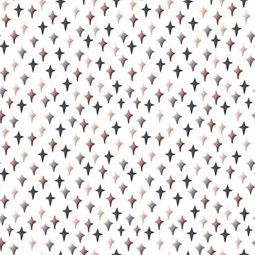 Stylized stars. Endless space. Children's seamless pattern. Stock Illustration