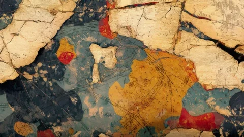 Stylized Static Background in Motion Stock Footage 309438955