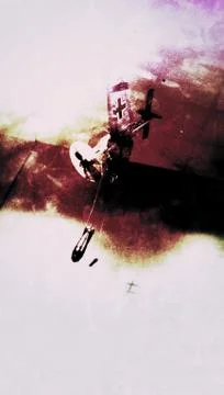 Stylized Stuka Warplane Stock Photos