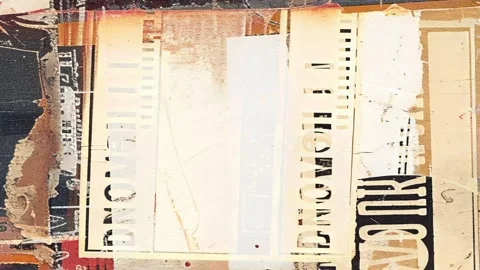 Stylized Stylized Grunge Texture Design Stock Footage 300081802