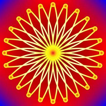 Stylized sun background stylized sun background, vector art illustration C... Fotos de archivo