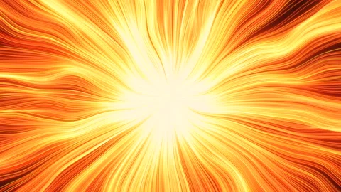 Stylized sun rays looping background Stock Footage 134548476
