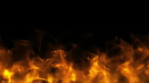 Stylized tileable and loopable flame plate Video stock 10563849