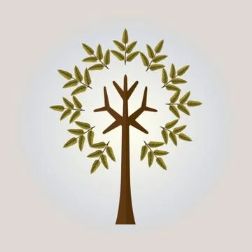 Stylized Tree イラスト素材