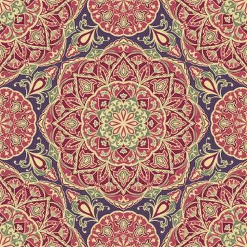 Stylized vector pattern. Stock Illustration