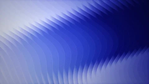 Stylized vertical ribbon waves flow in a seamless loop Stock Footage 341275234