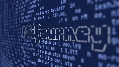 Stylized View of MidJouney Website Landing Page Stock Footage 238009396