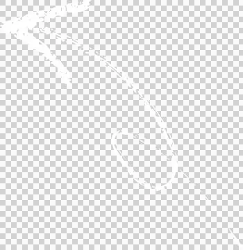 Stylized white scribble arrow looping down then curving up with brushstroke on Stock Illustration