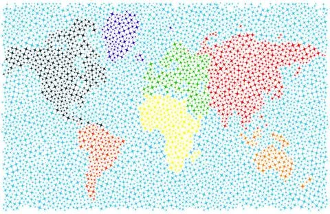 Stylized world map Stylized world map Copyright: xZoonar.com/RichardxLasch... Stock Photos