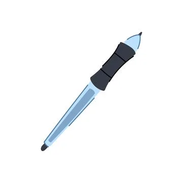 Stylus digital pen cartoon vector illustration Stock Illustration