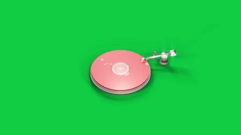 Stylus nearing puck emitting light flaring rim growing puck showing activation Stock Footage 337887723