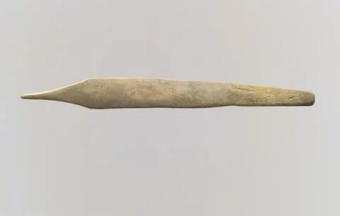 Stylus or weaving tool ca. 9th7th century B.C. Assyrian This small worked p.. 写真素材