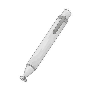 Stylus Pen illustration Stock Illustration