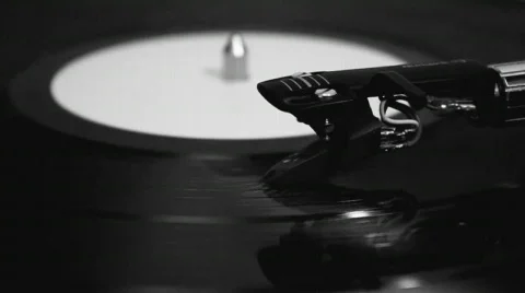 Stylus on Vinyl Stock Footage 597437