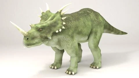 Styracosaurus Illustrazione stock