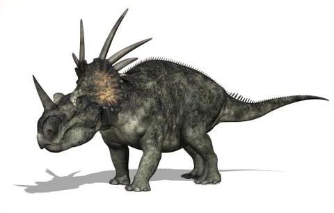 Styracosaurus Stock Illustration